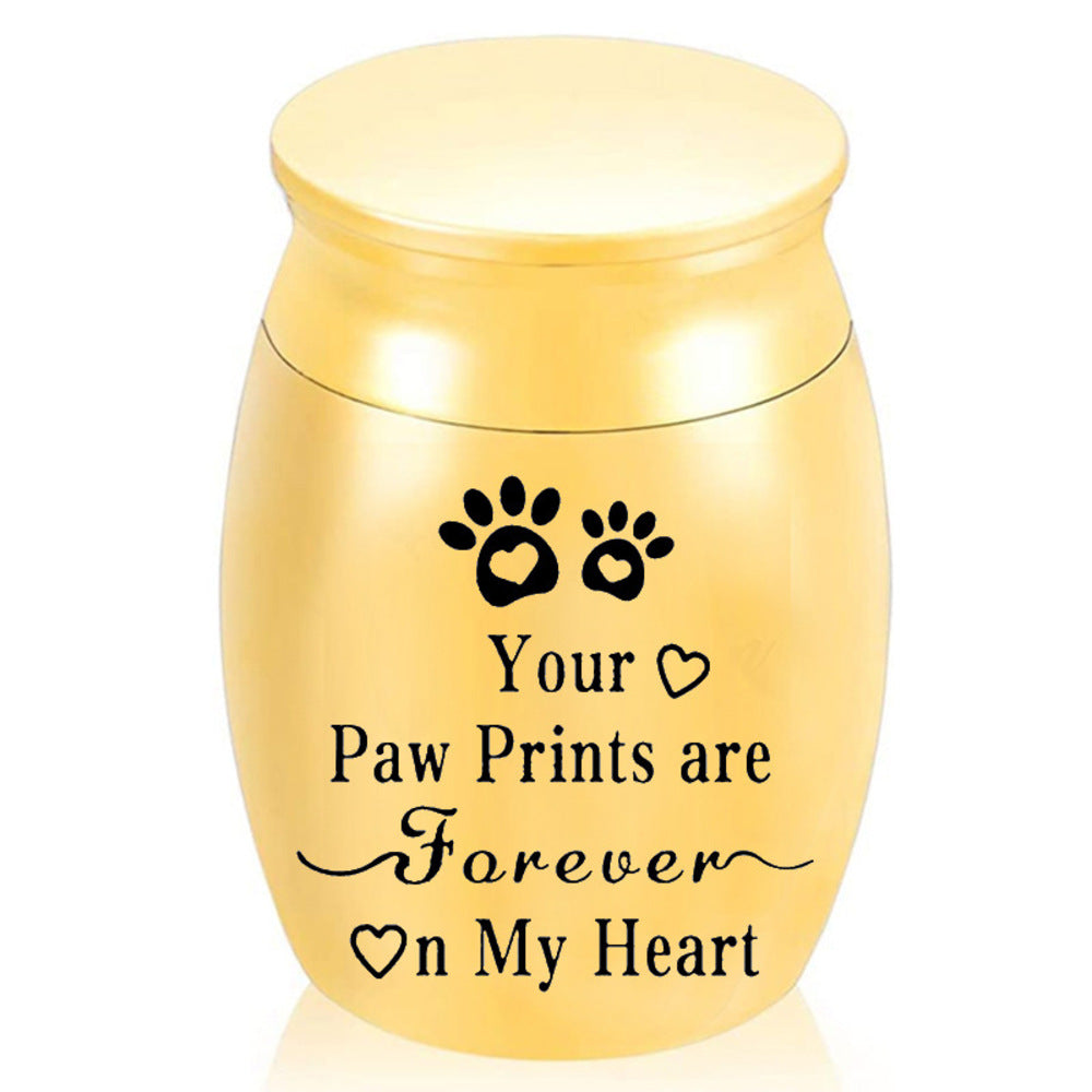 Sealed Pet Memorial Urn – Alloy Ashes Keepsake