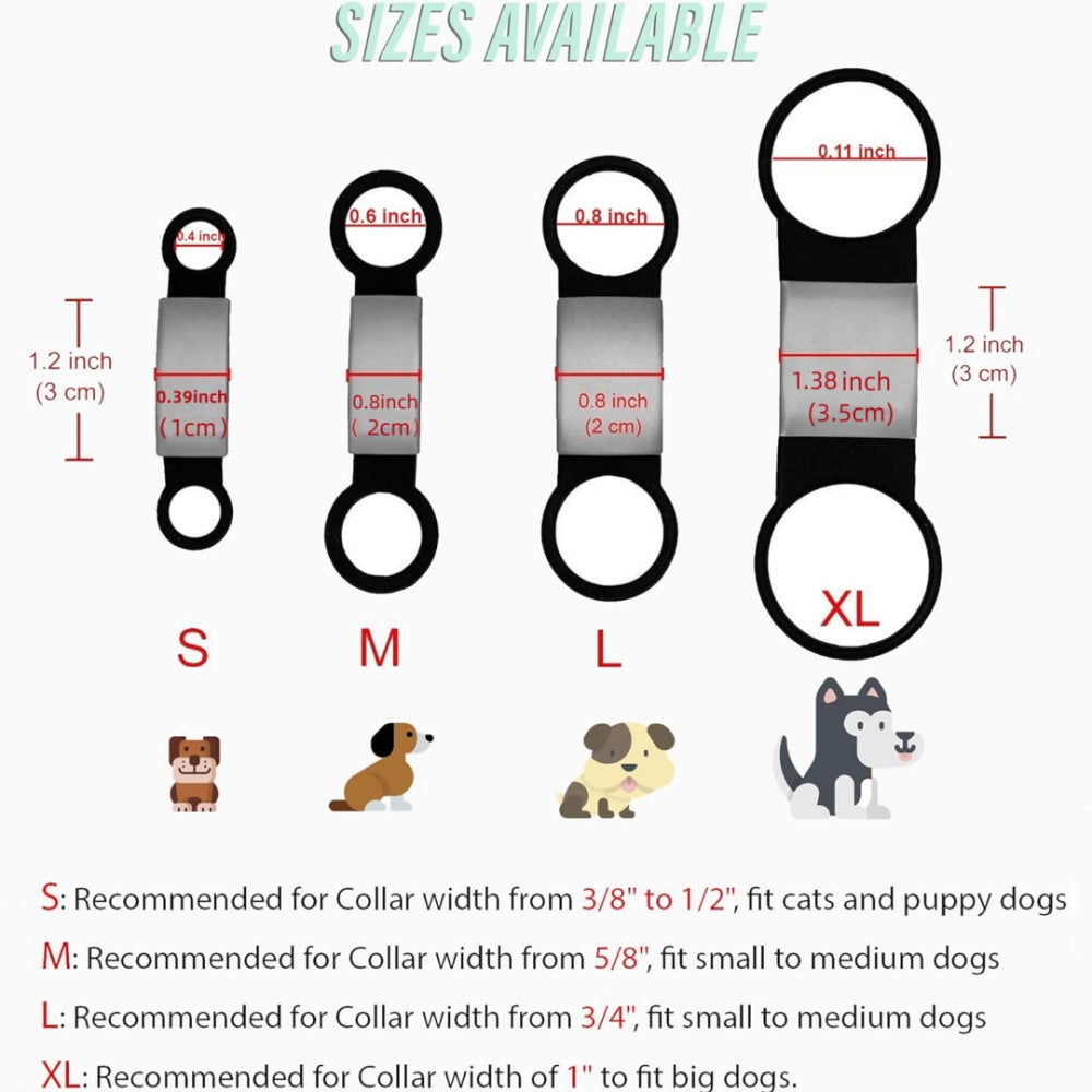 Personalised Alloy & Silicone Pet Collar