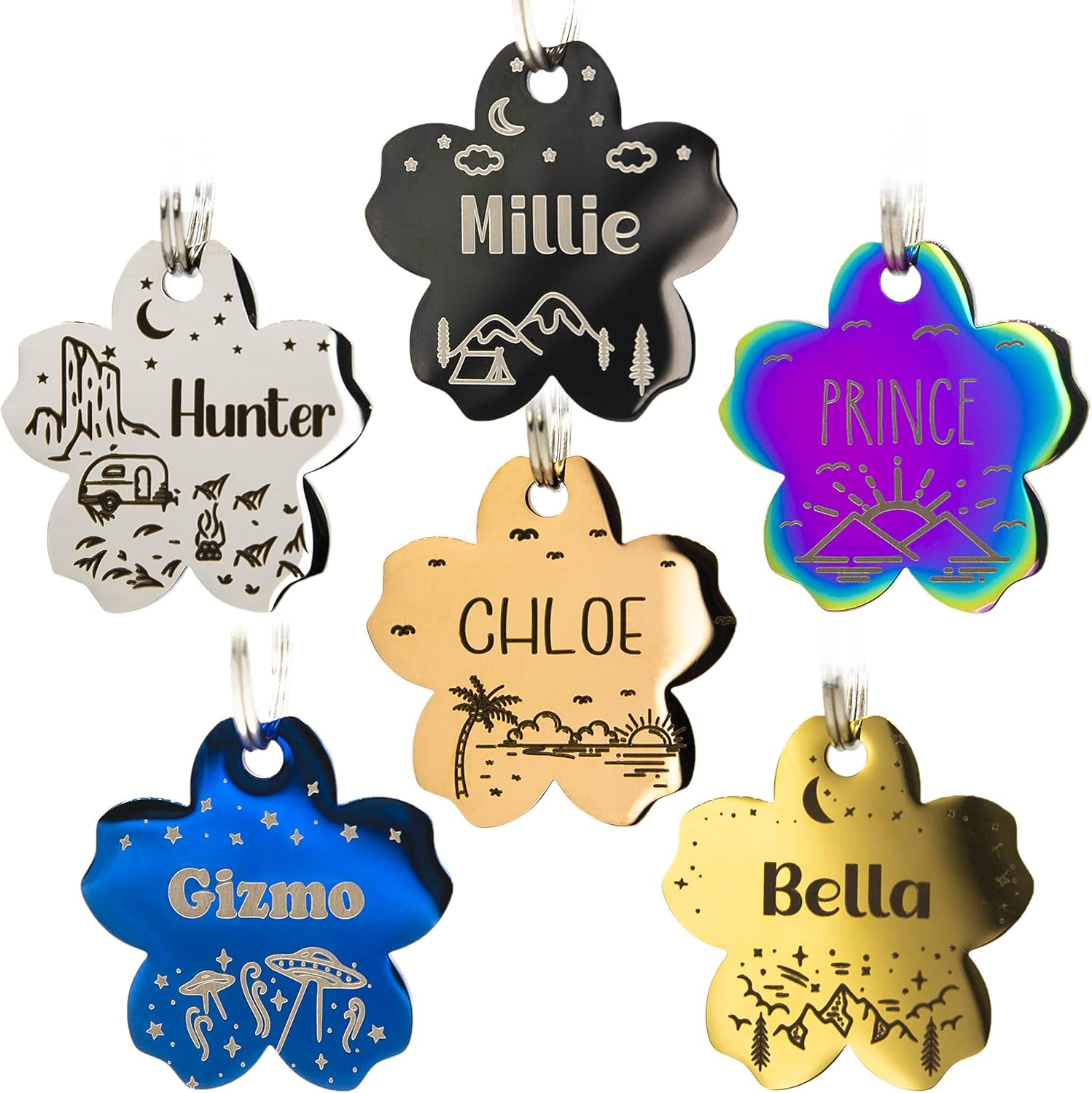 Personalized Stainless Steel Dog Tag