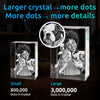 ArtPix 3D Crystal Photo, Personalized Dog Memorial Gifts with Your Own Photo for Dog Lovers, Pet Owners, 3D Laser Etched Picture, Engraved Crystal in Memory of Dog, Customized Gifts