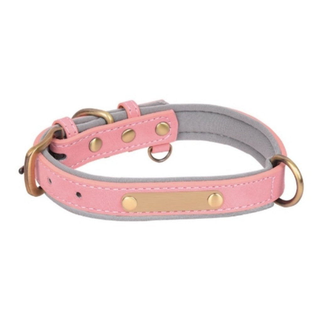 Custom PU Leather Pet Collar