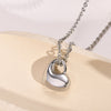 Stainless Steel Heart Urn Pendant Necklace | Engravable Memorial Jewelry