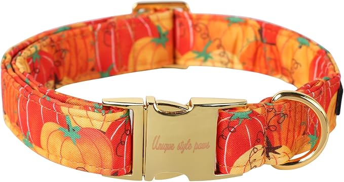 Personalized Floral Cat Collar with Engraved Name & Phone Number