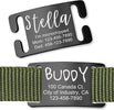 Customized Engraved Cat Dog Name Tags, Glossy Finish Chew-Proof