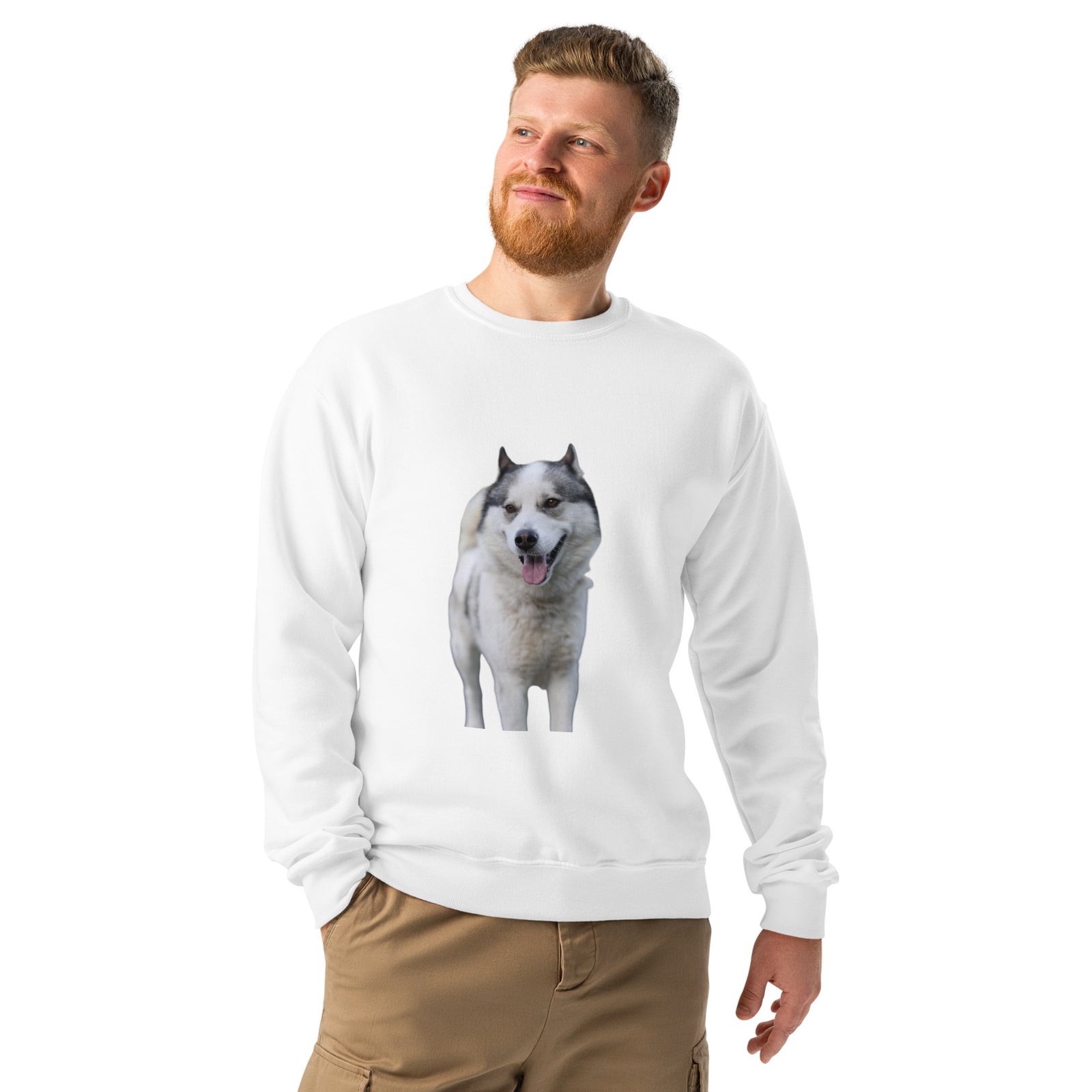 Customizable Crew-Neck Sweatshirt